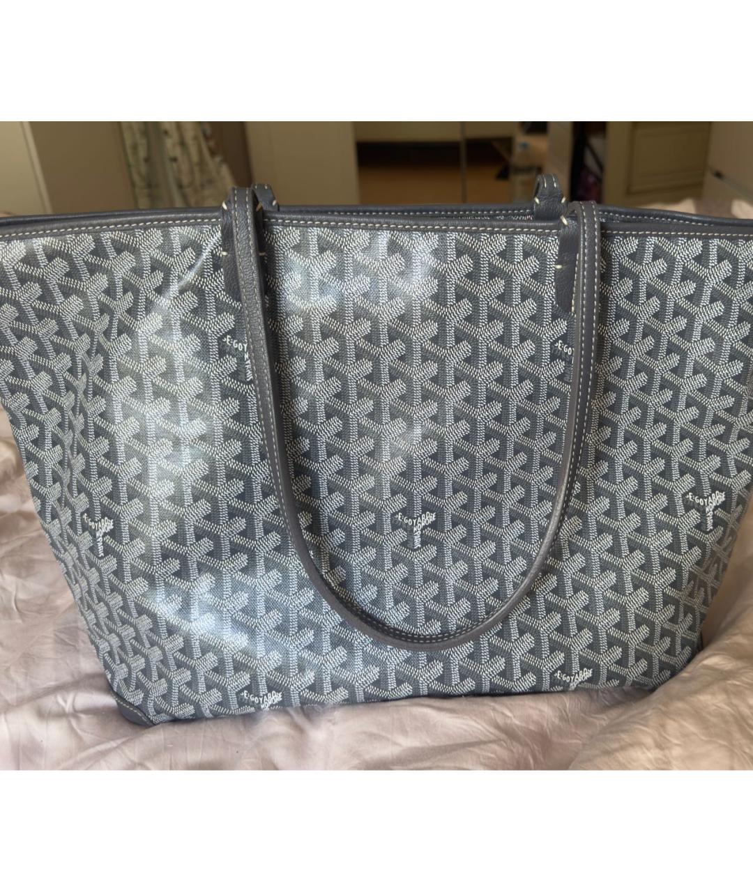 GOYARD Серая сумка тоут, фото 3