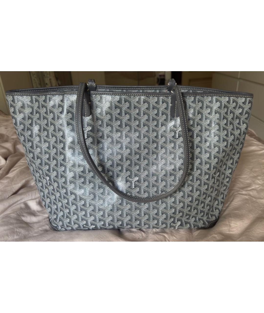 GOYARD Серая сумка тоут, фото 9