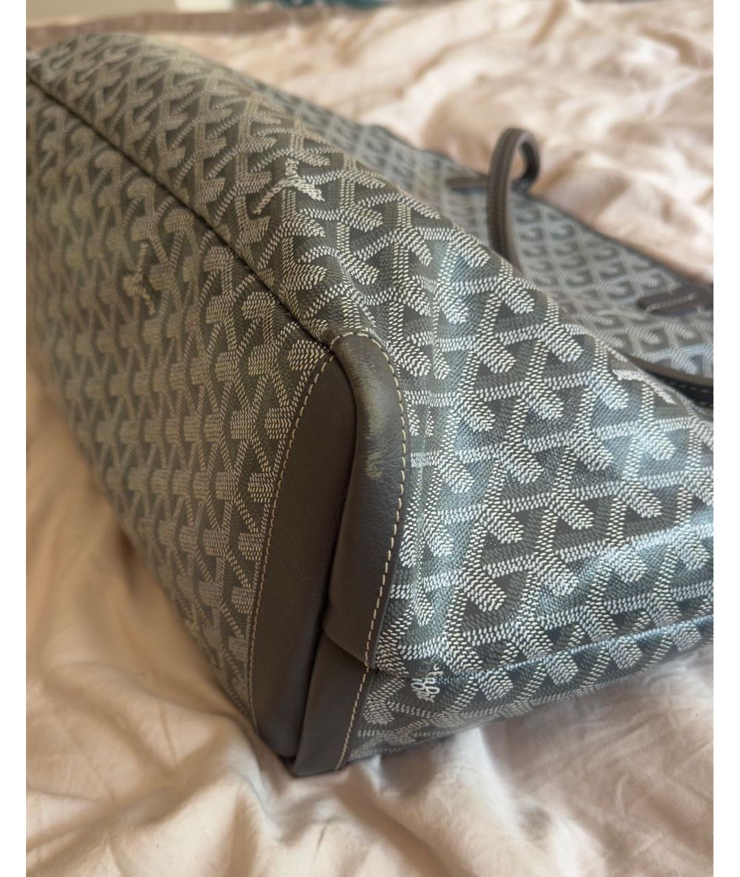 GOYARD Серая сумка тоут, фото 8