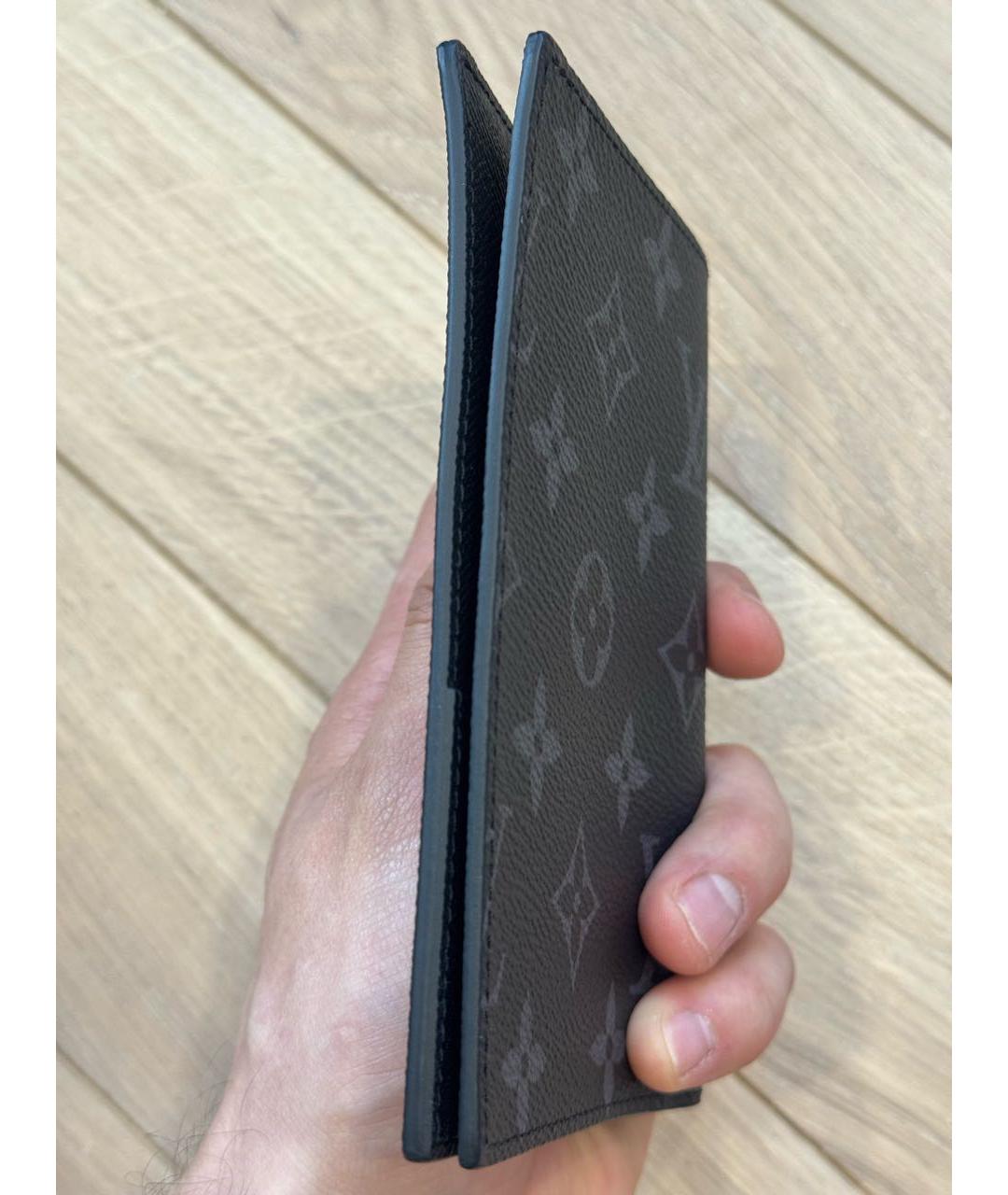 LOUIS VUITTON Черный кардхолдер, фото 6