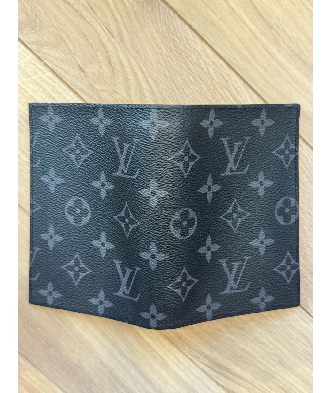 LOUIS VUITTON Черный кардхолдер, фото 3