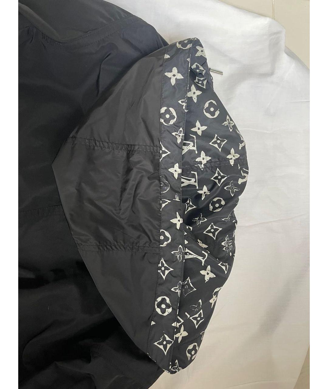 LOUIS VUITTON Черная полиэстеровая куртка, фото 8