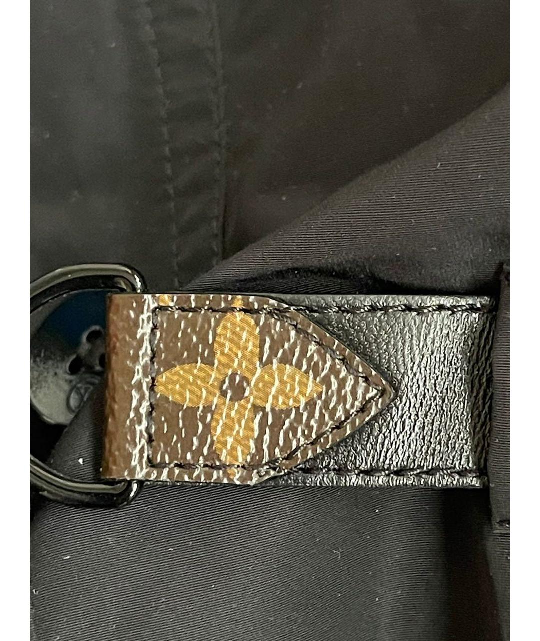 LOUIS VUITTON Черная полиэстеровая куртка, фото 6