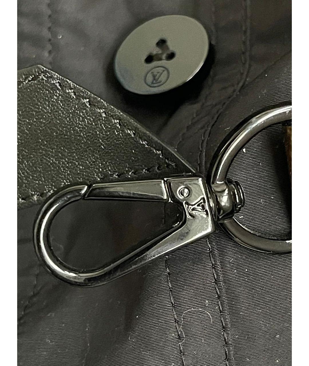 LOUIS VUITTON Черная полиэстеровая куртка, фото 4