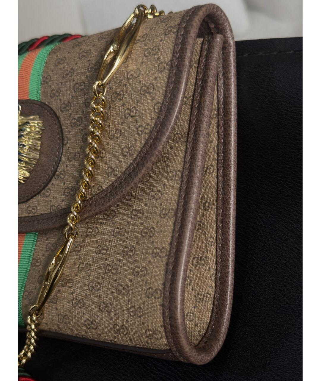 GUCCI Кожаная сумка через плечо, фото 4