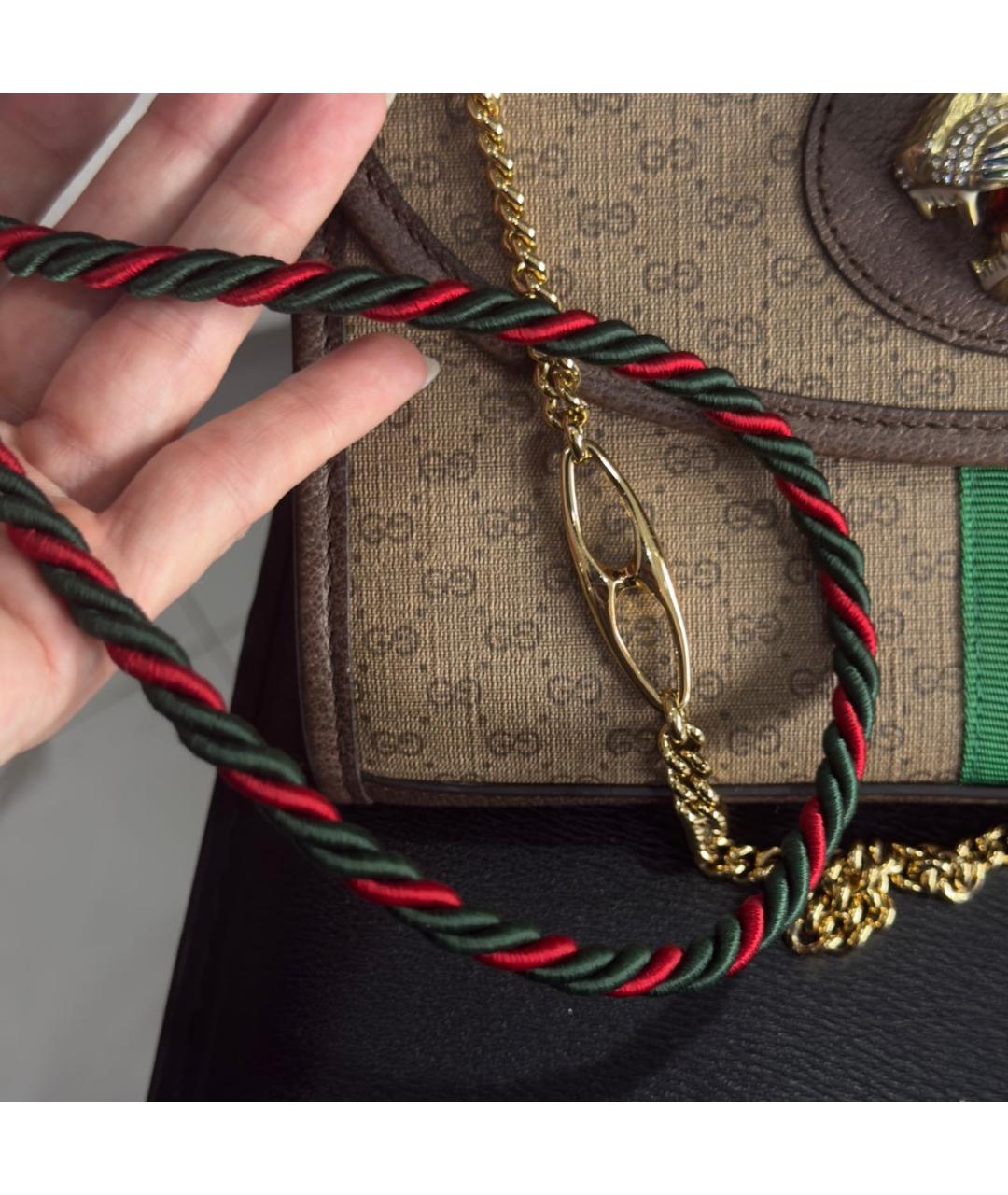 GUCCI Кожаная сумка через плечо, фото 7