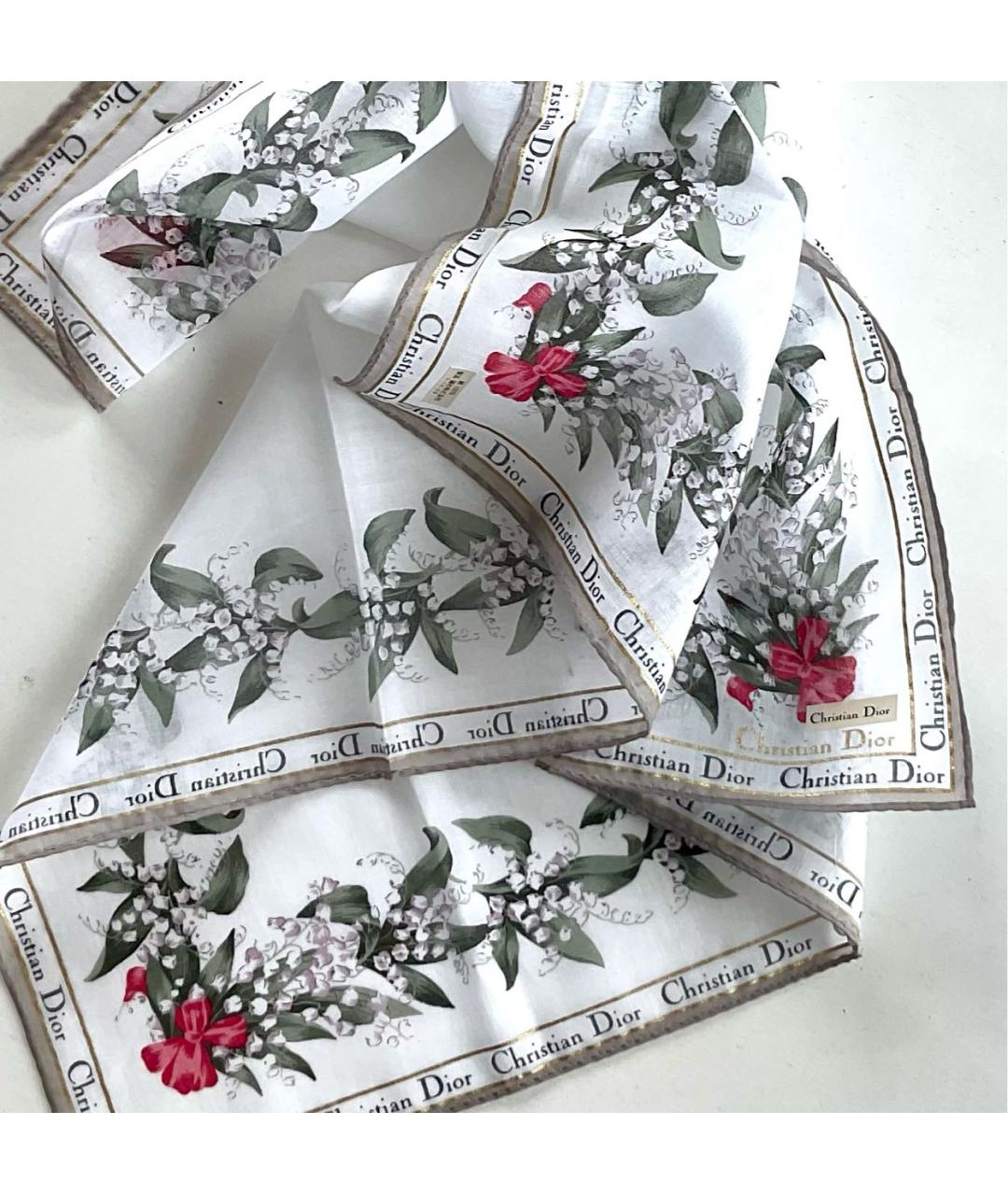 CHRISTIAN DIOR Мульти хлопковый платок, фото 6