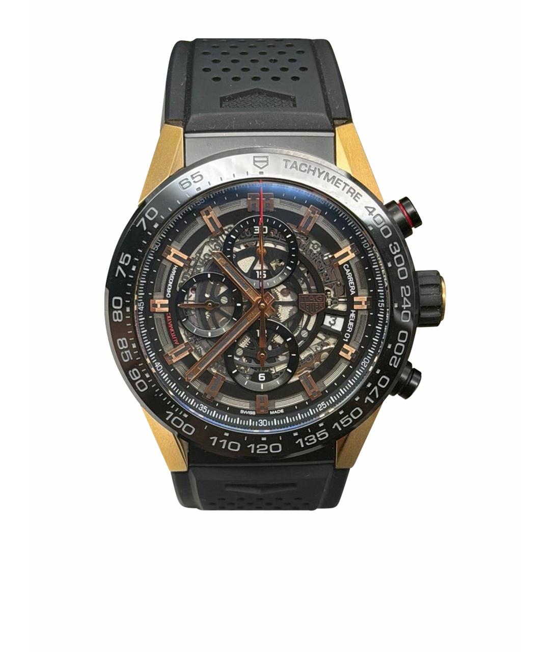 TAG HEUER Черные часы, фото 1