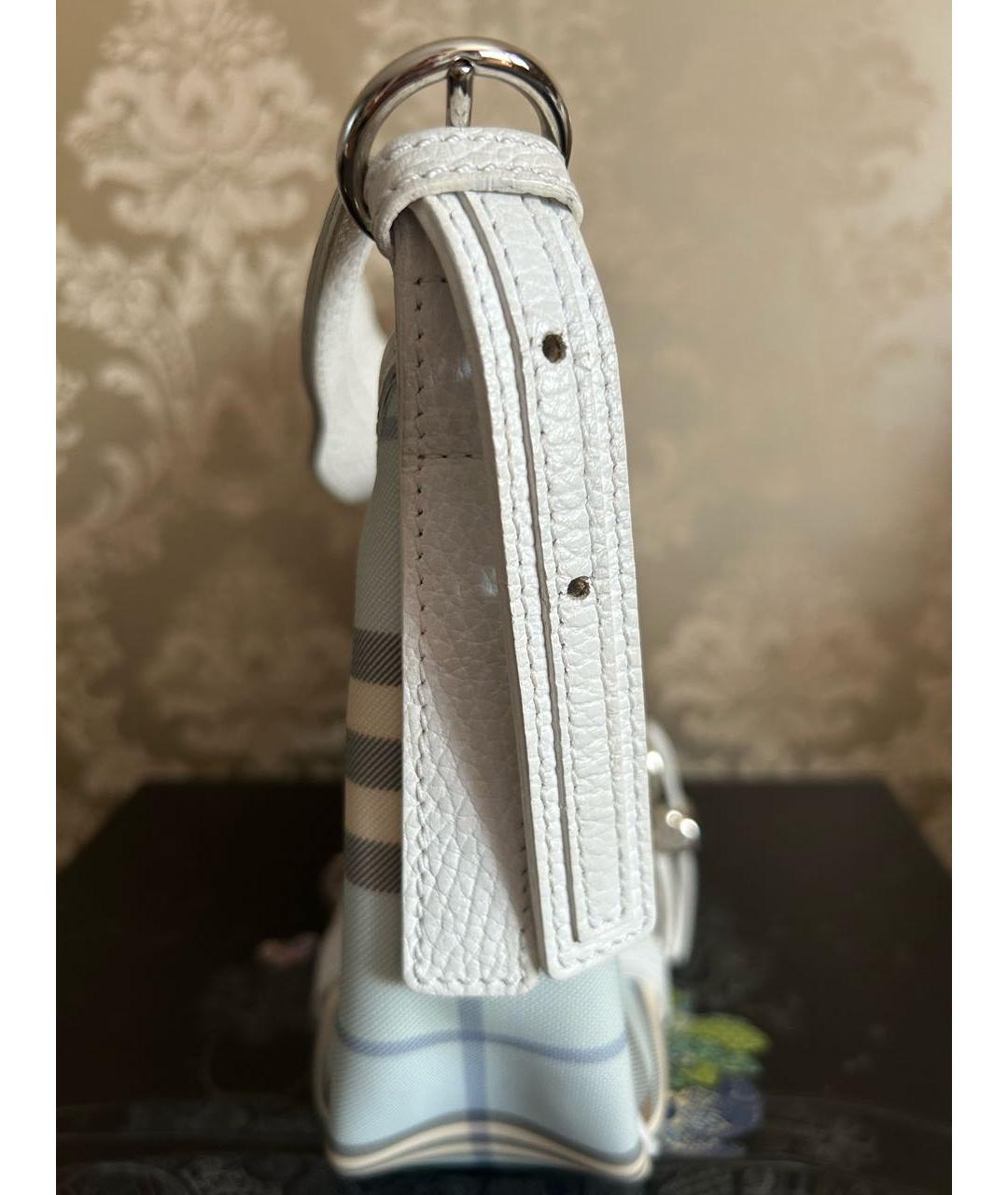 BURBERRY Голубая сумка через плечо, фото 2