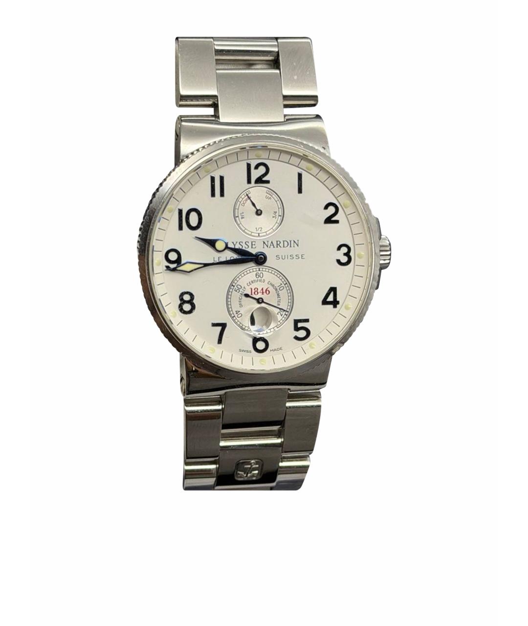 Ulysse Nardin Серые металлические часы, фото 1