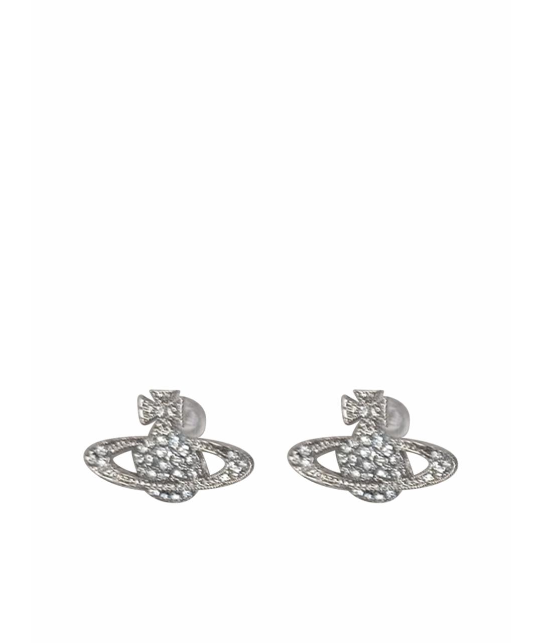 VIVIENNE WESTWOOD Серебряные латунные серьги, фото 5