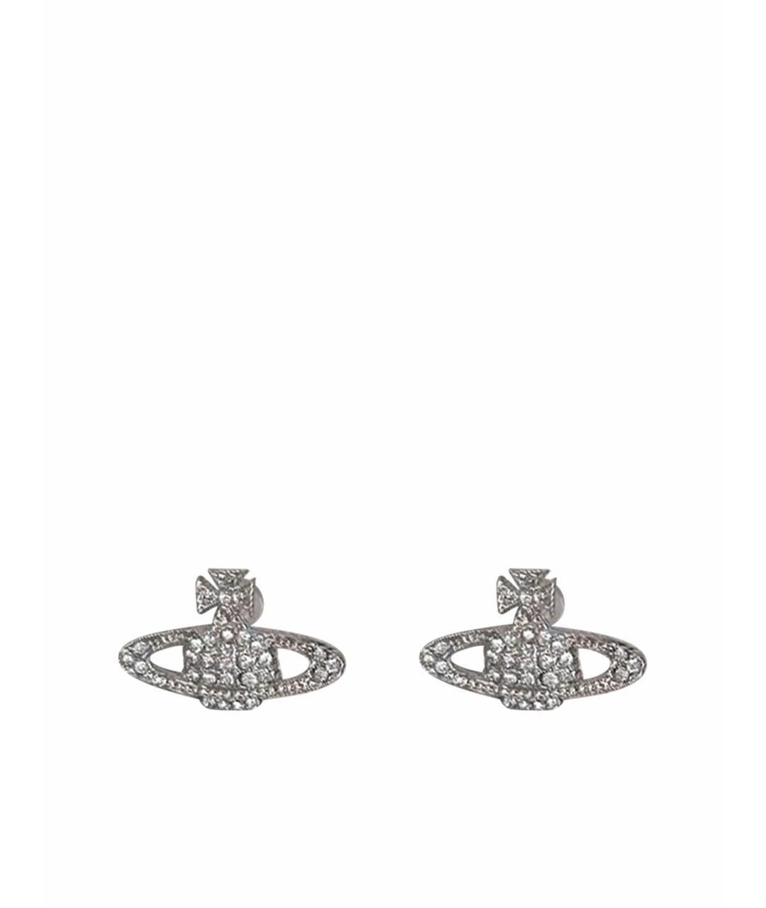 VIVIENNE WESTWOOD Серебряные латунные серьги, фото 1