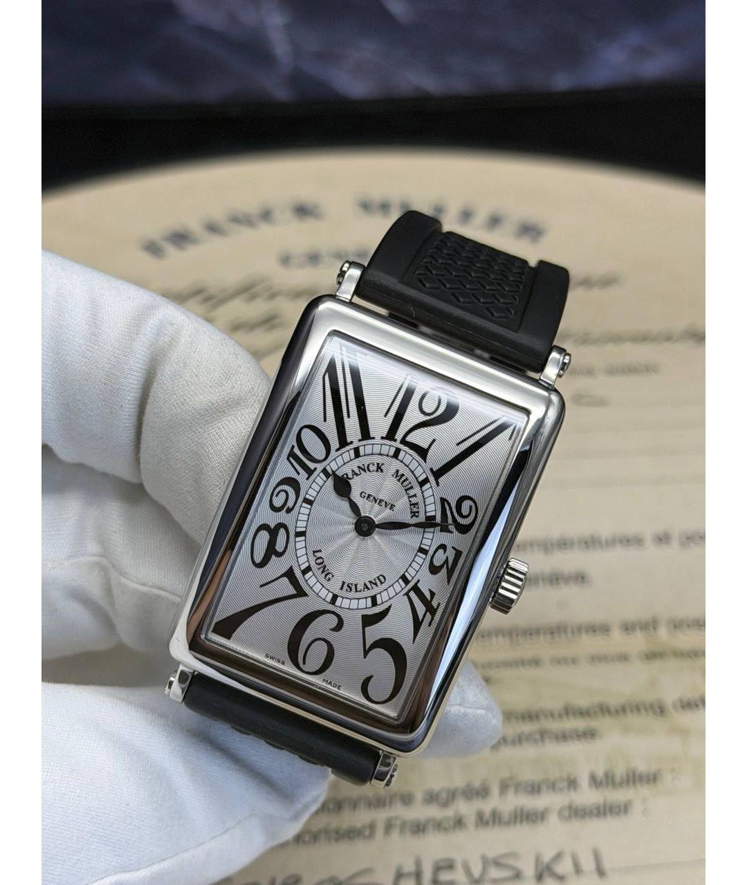 FRANCK MULLER Серебряные металлические часы, фото 9
