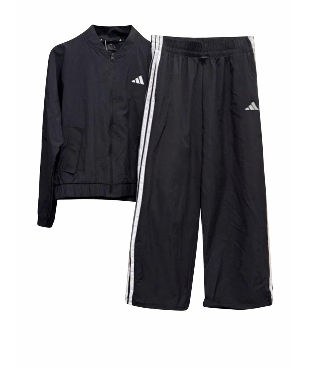 ADIDAS Черный полиэстеровый спортивные костюмы, фото 1