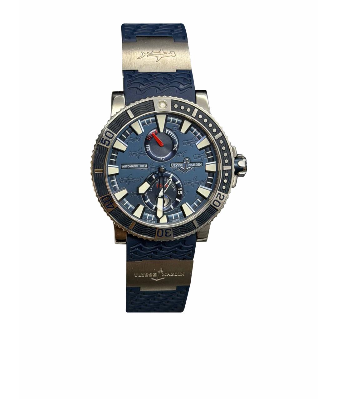 Ulysse Nardin Темно-синие часы, фото 1