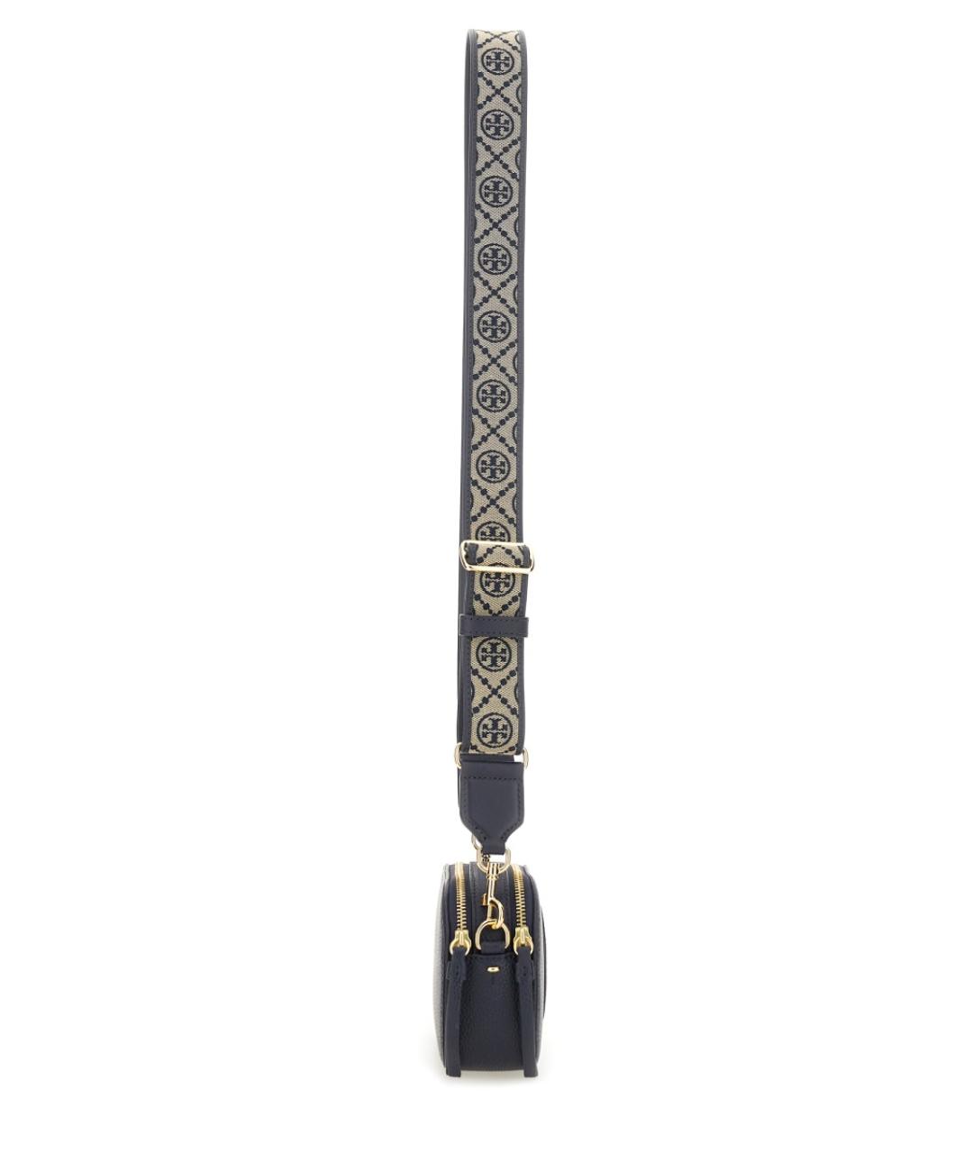 TORY BURCH Синяя кожаная сумка через плечо, фото 3