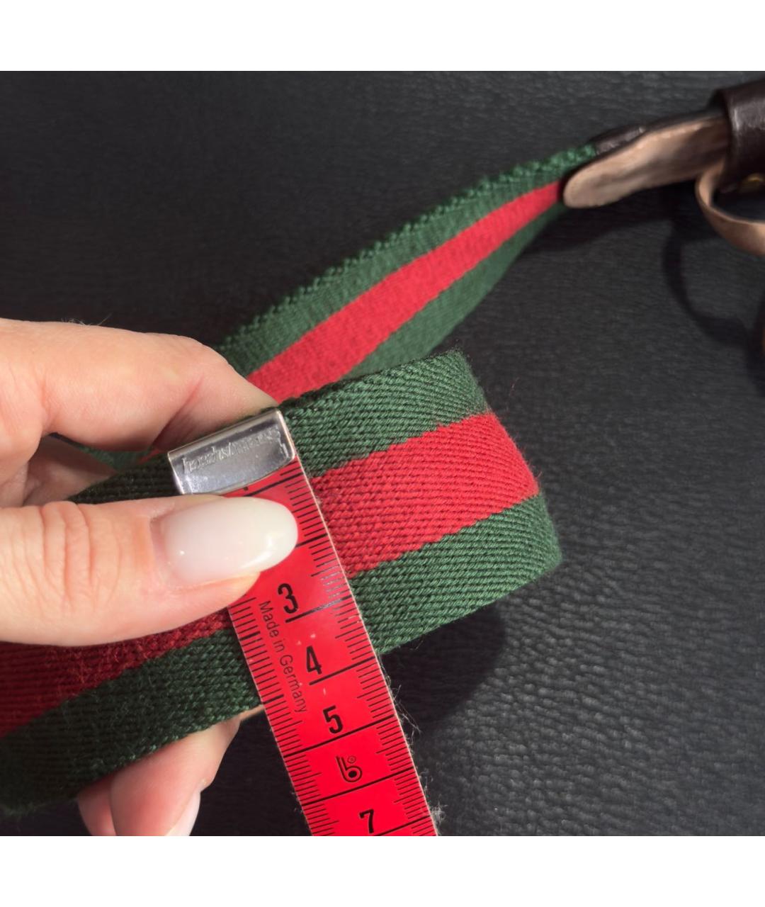 GUCCI Коричневый кожаный ремень, фото 7