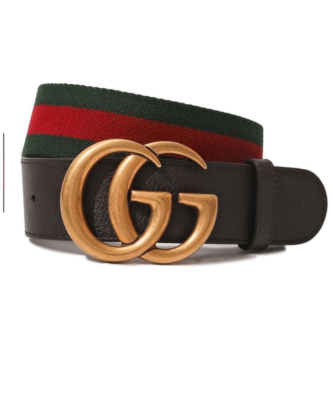 GUCCI Коричневый кожаный ремень, фото 9
