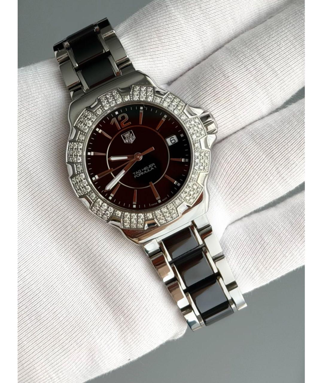 TAG HEUER Черные часы, фото 8