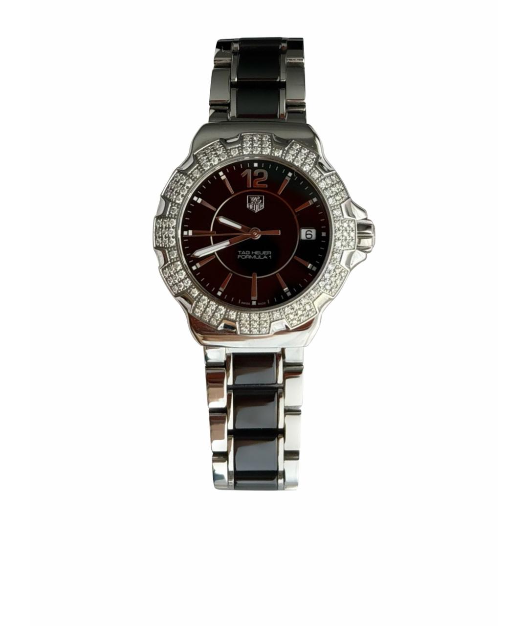 TAG HEUER Черные часы, фото 1