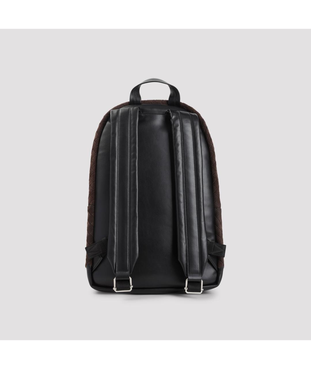 BOTTEGA VENETA Коричневый замшевый рюкзак, фото 3