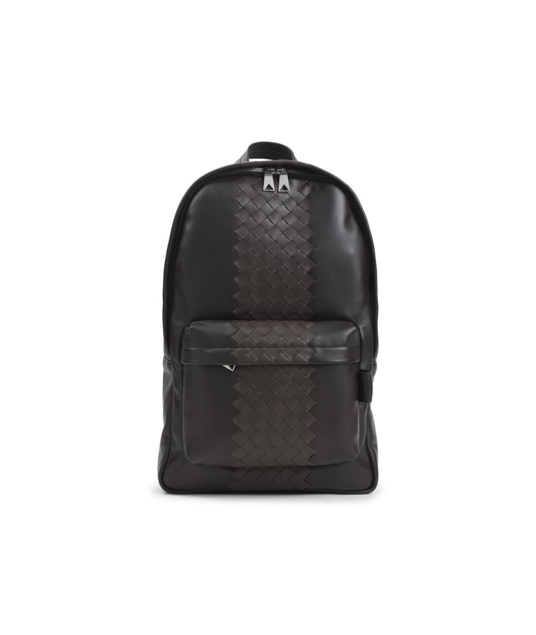 BOTTEGA VENETA Коричневый кожаный рюкзак, фото 1