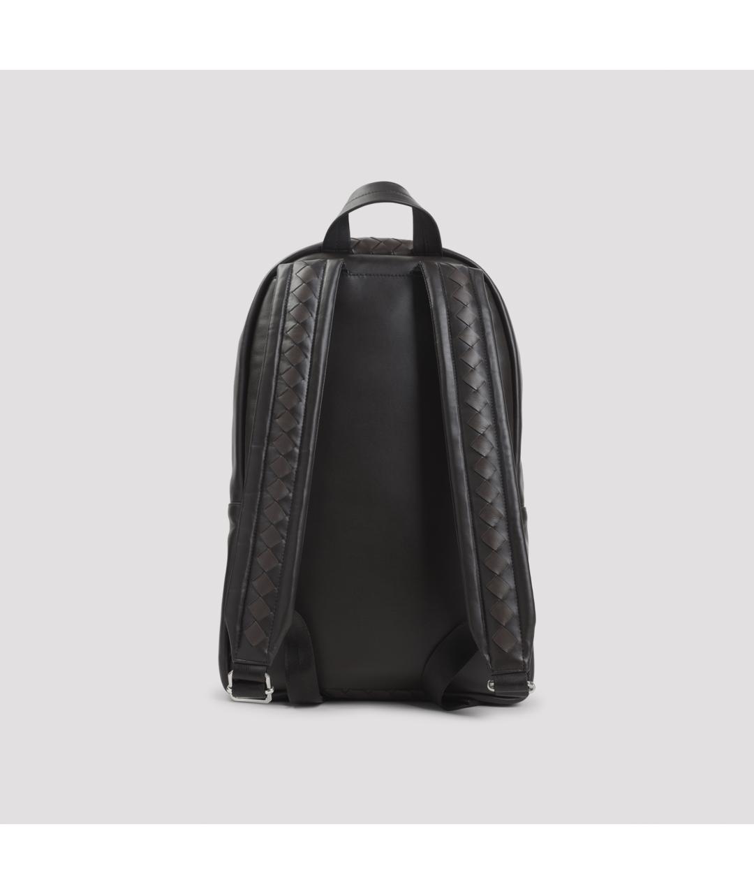 BOTTEGA VENETA Коричневый кожаный рюкзак, фото 2