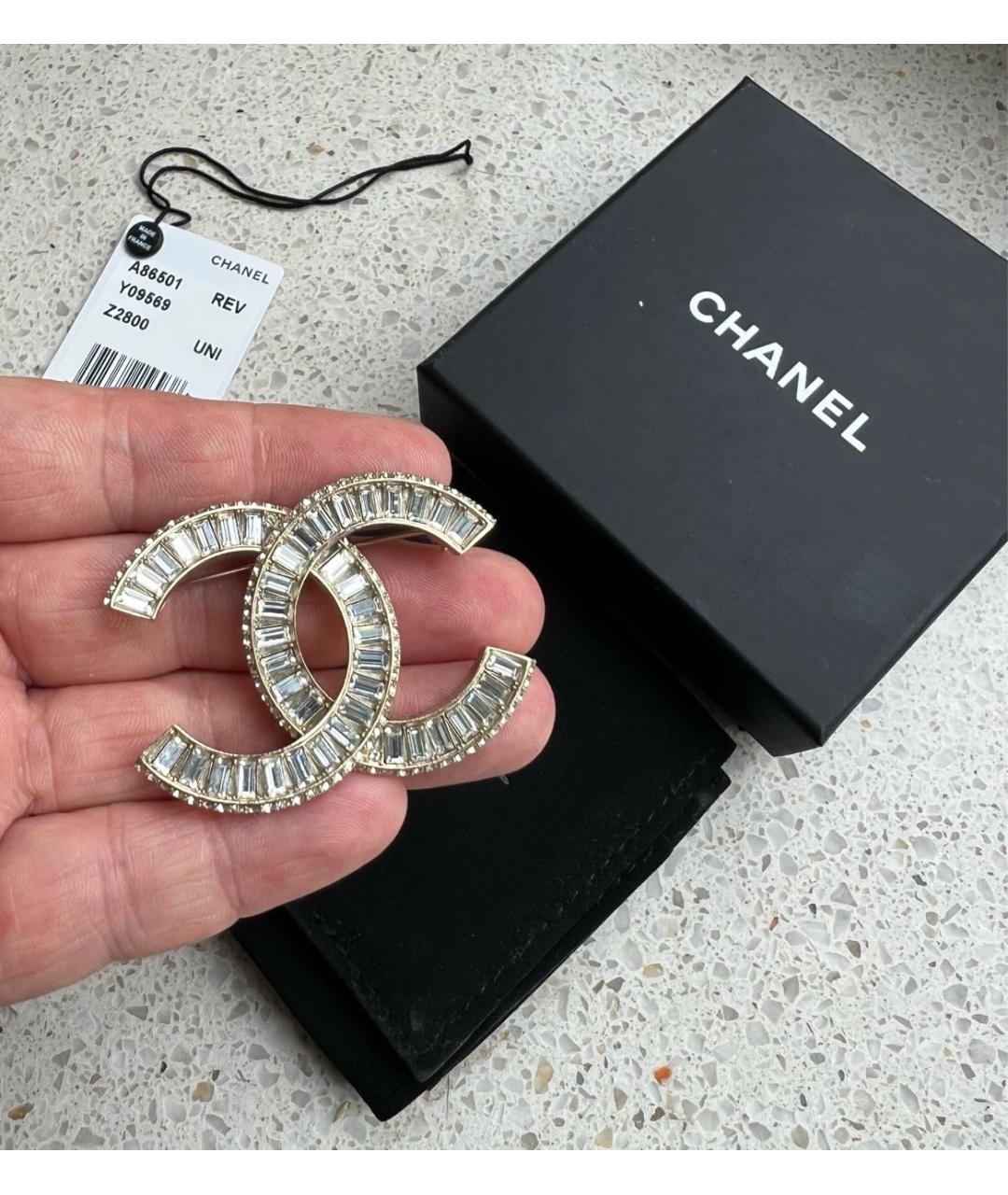 CHANEL Серебряная булавка / брошь, фото 6