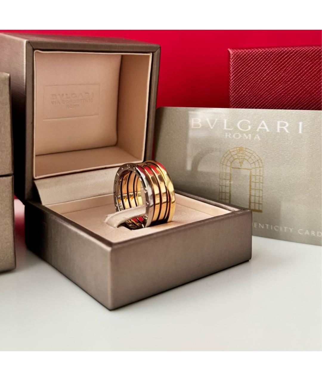BVLGARI Золотое кольцо из желтого золота, фото 2