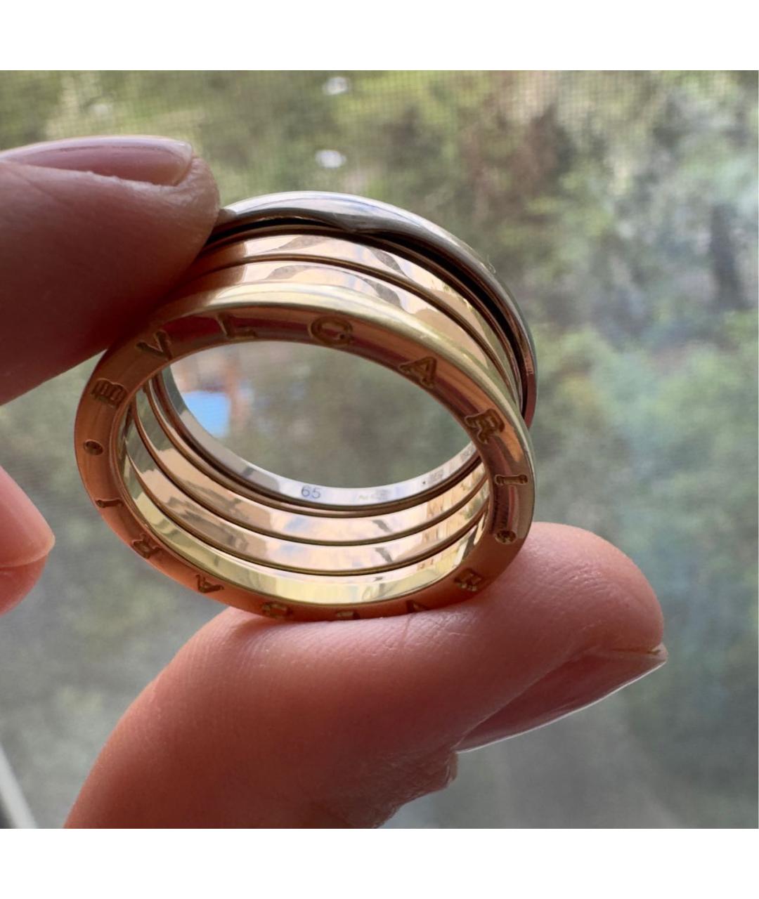 BVLGARI Золотое кольцо из желтого золота, фото 6