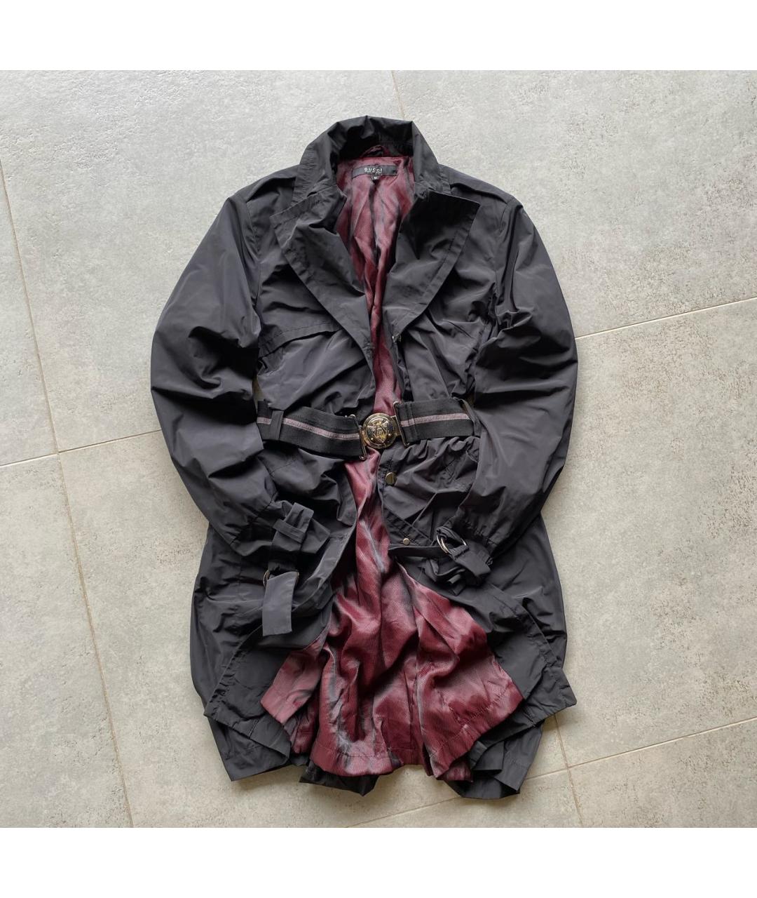 GUCCI Черный тренч/плащ, фото 5