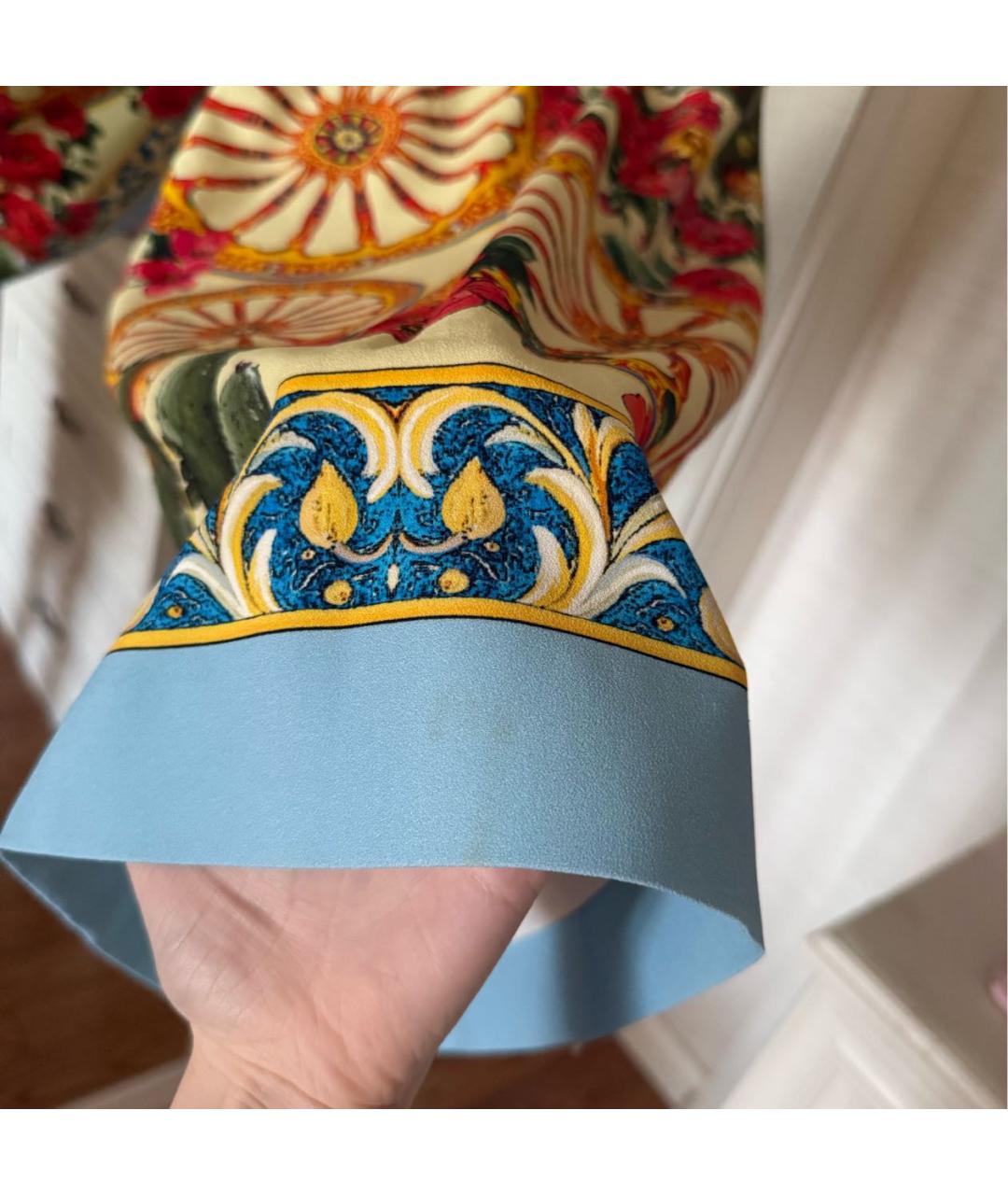 DOLCE&GABBANA Хлопковое вечернее платье, фото 3