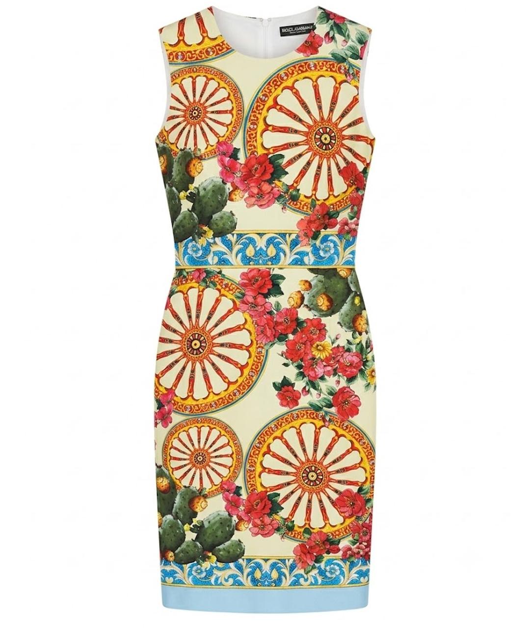 DOLCE&GABBANA Хлопковое вечернее платье, фото 1