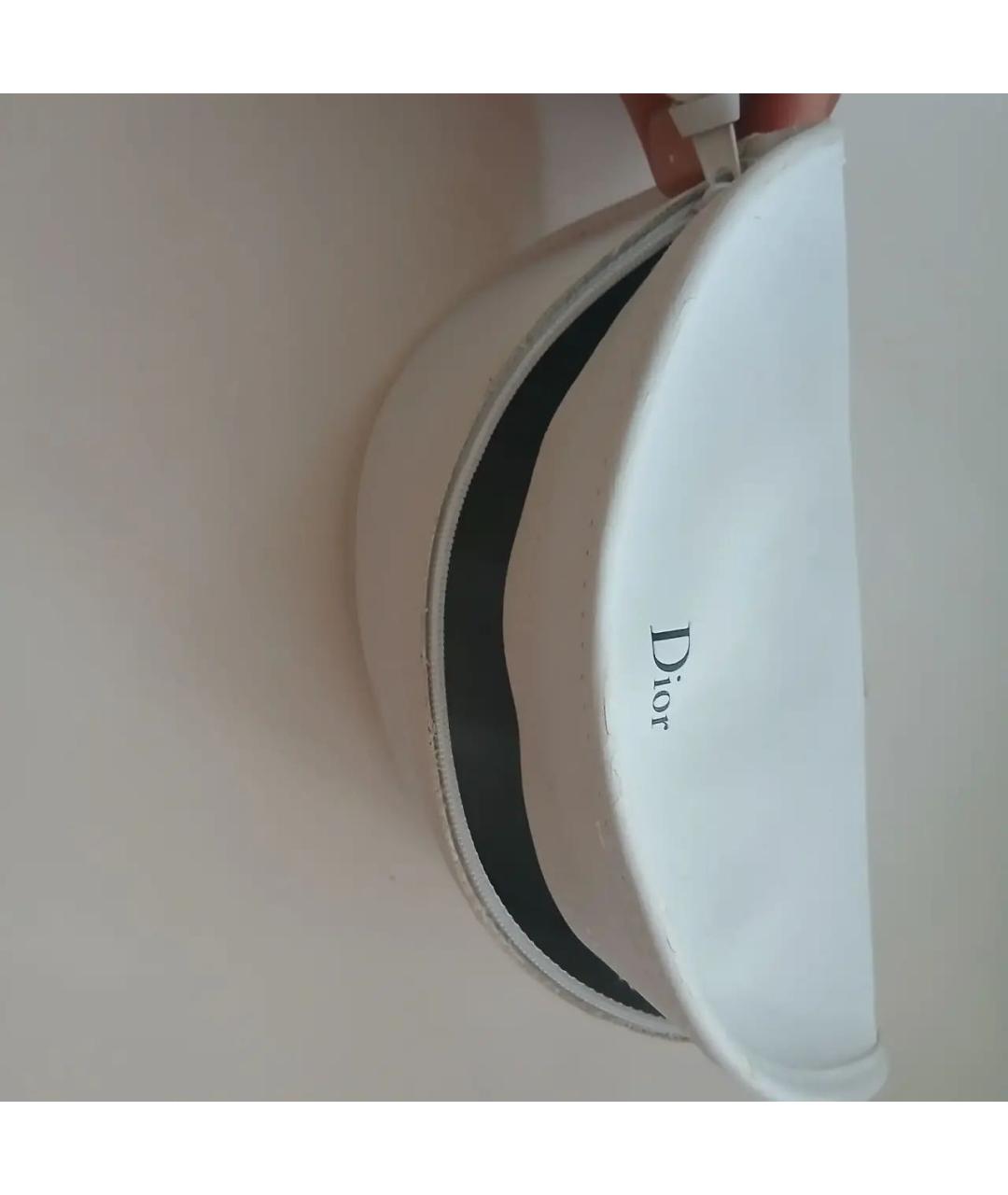 CHRISTIAN DIOR Черные пластиковые солнцезащитные очки, фото 5
