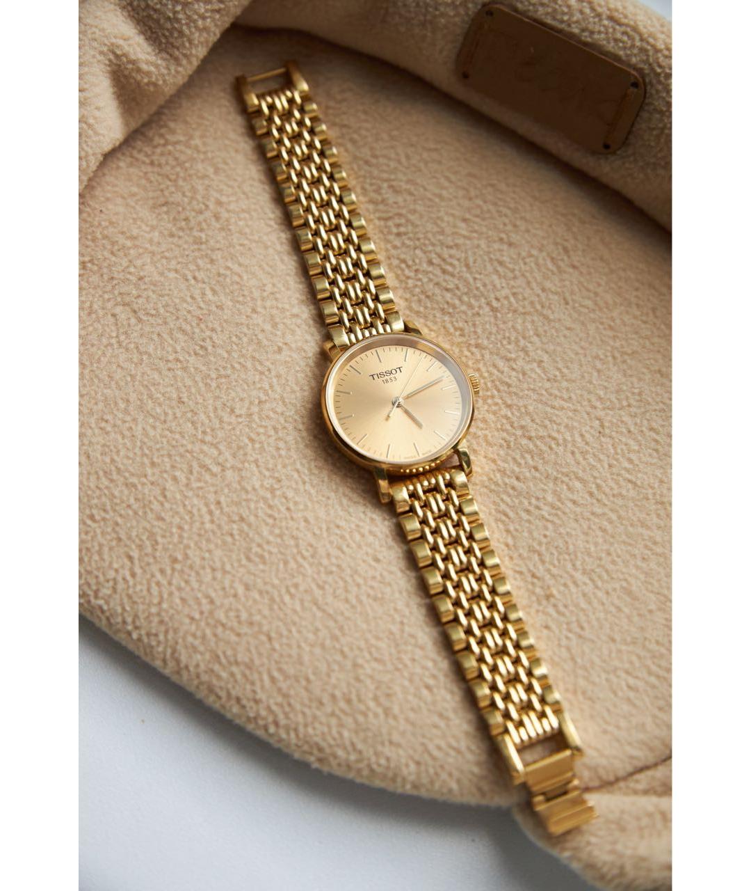 TISSOT Золотые часы, фото 5