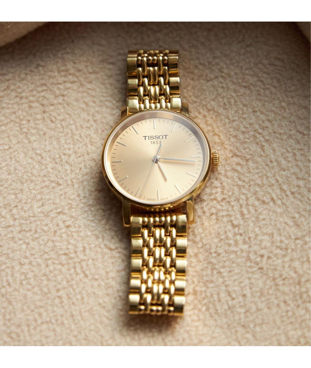TISSOT Золотые часы, фото 8