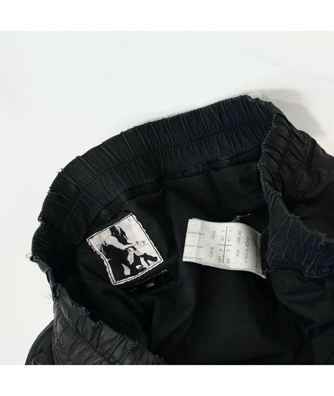 RICK OWENS Черные хлопковые шорты, фото 6