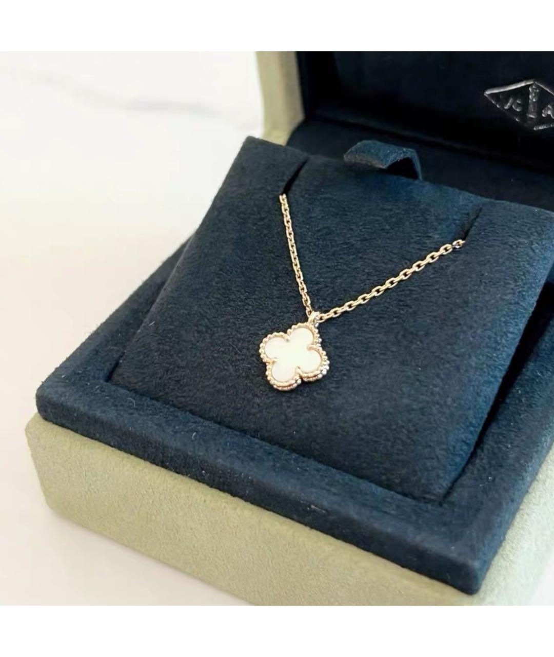 VAN CLEEF & ARPELS Белая подвеска, фото 4
