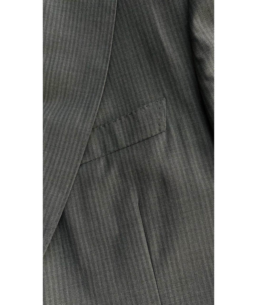 CANALI Коричневый классический костюм, фото 4