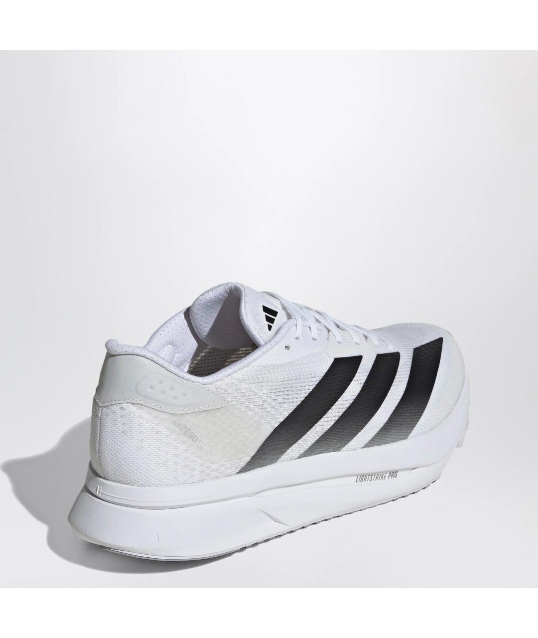 ADIDAS Белые синтетические низкие кроссовки / кеды, фото 2