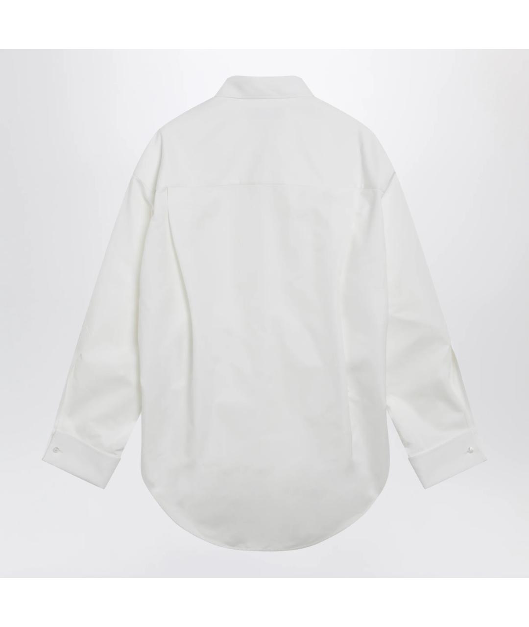 BALENCIAGA Белая хлопковая рубашка, фото 2