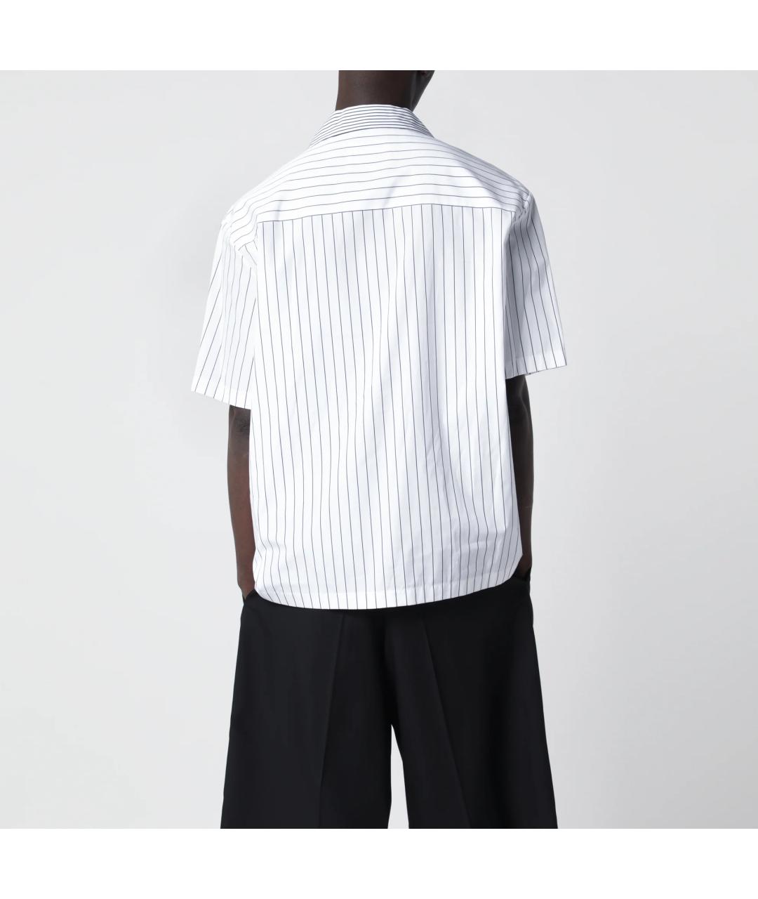 JIL SANDER Мульти хлопковая кэжуал рубашка, фото 4
