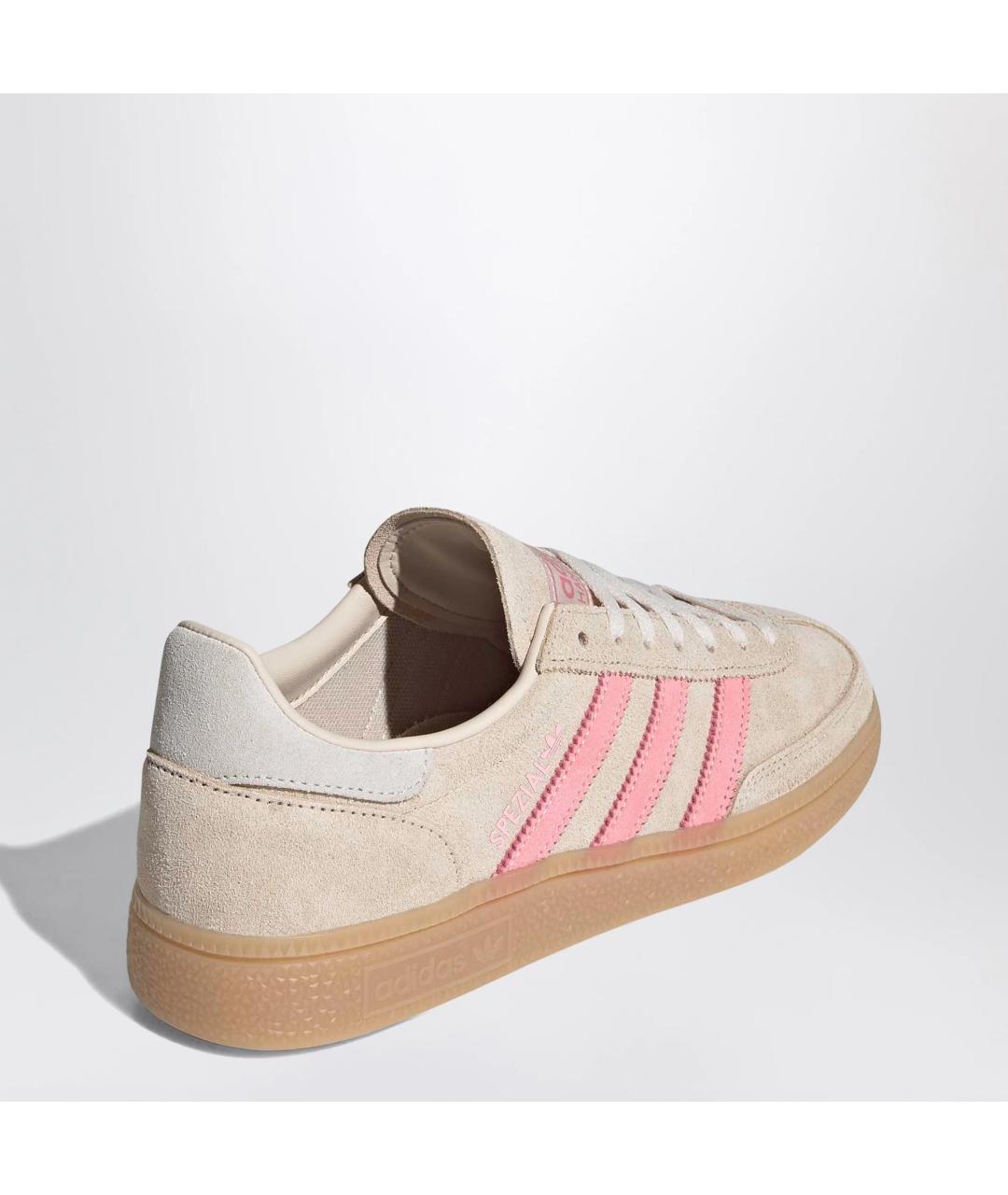 ADIDAS Бежевые кожаные кеды, фото 2