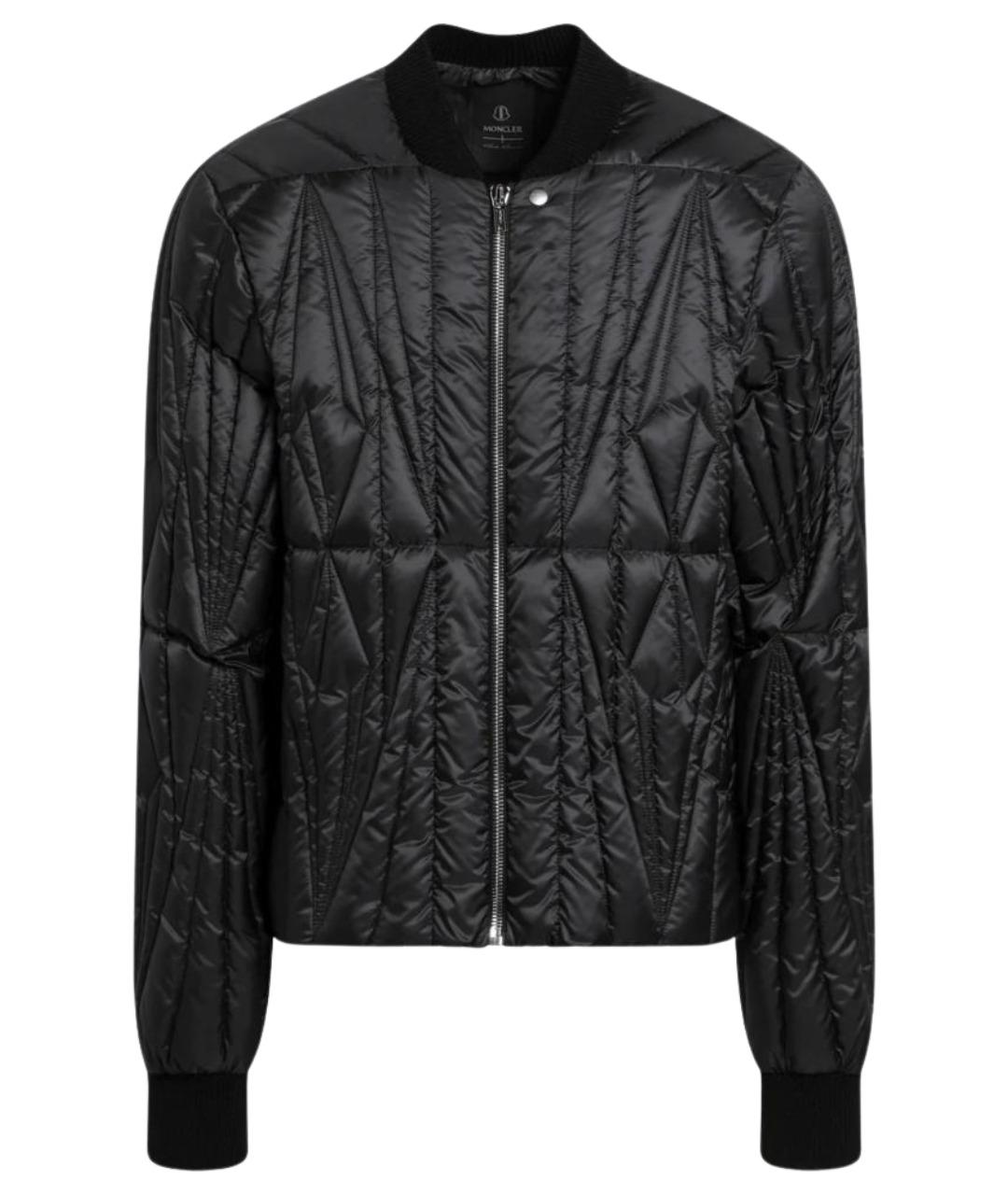 MONCLER Черная полиамидовая куртка, фото 1