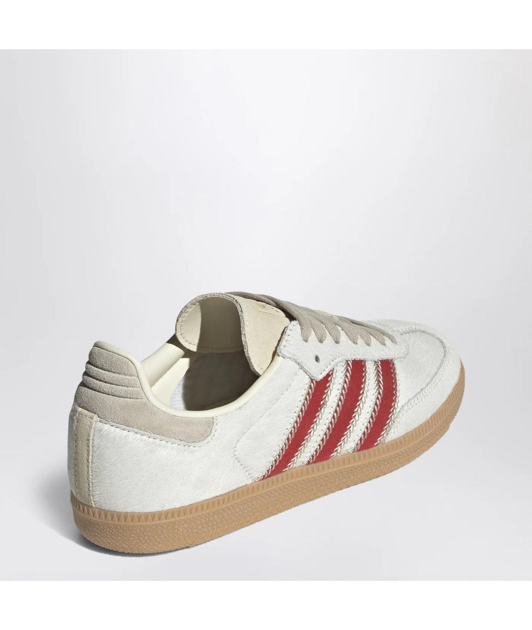 ADIDAS Белые кожаные кеды, фото 2