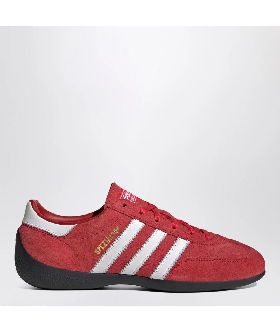 ADIDAS Красные замшевые кеды, фото 3