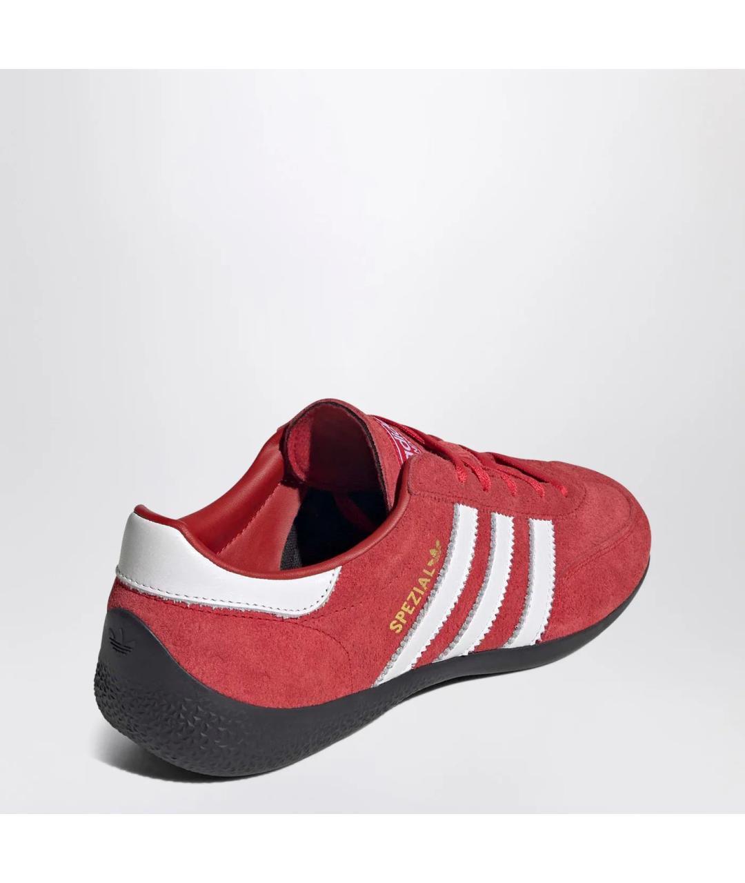 ADIDAS Красные замшевые кеды, фото 2
