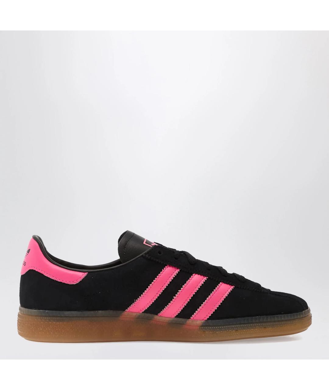ADIDAS Черные замшевые кеды, фото 3