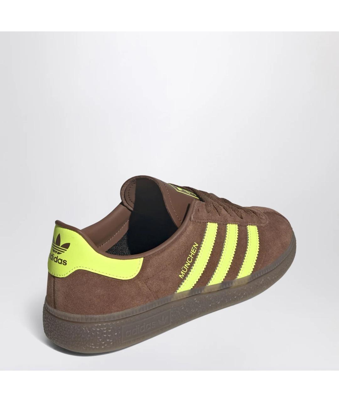 ADIDAS Коричневые замшевые кеды, фото 2