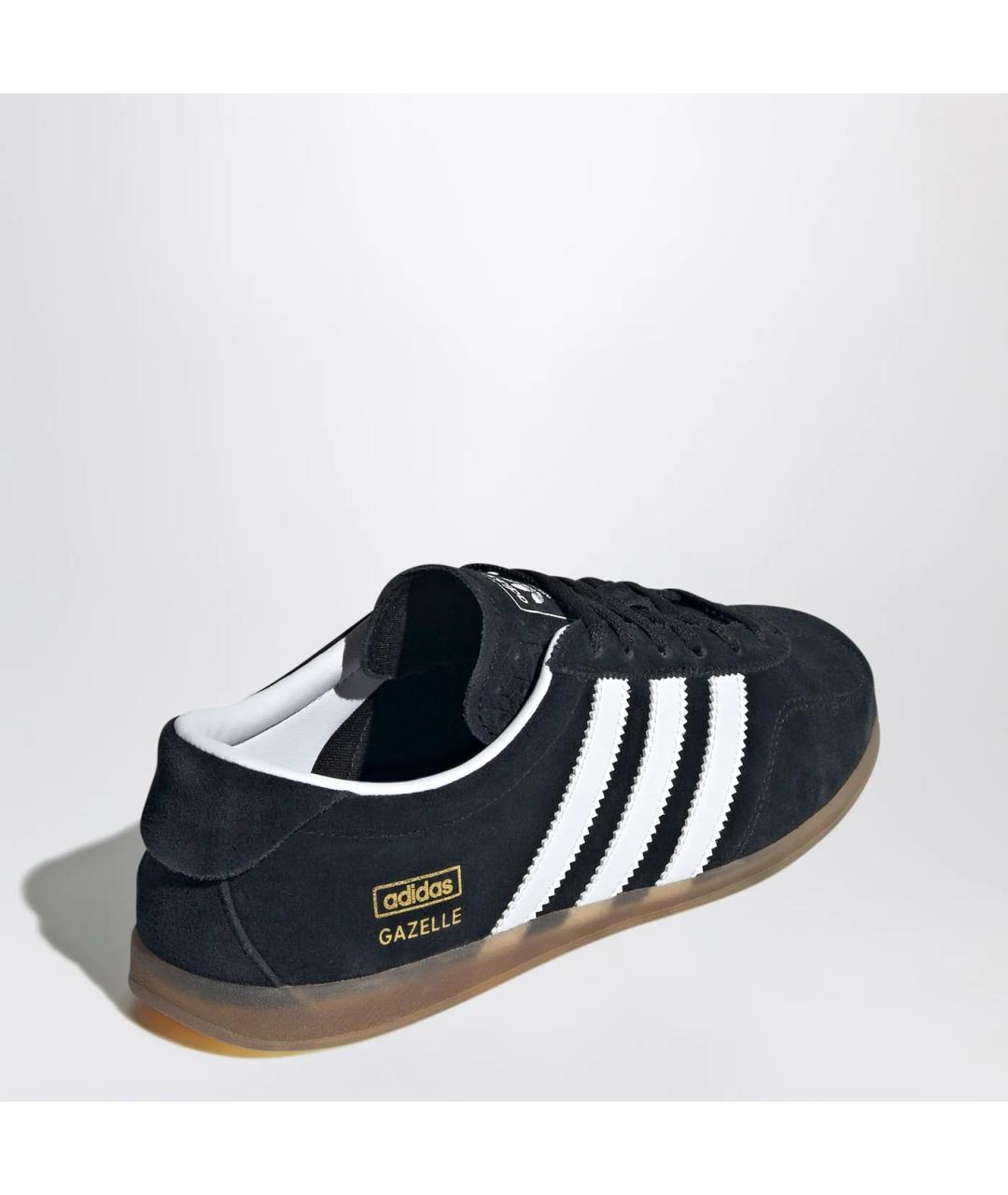 ADIDAS Черные замшевые кеды, фото 2